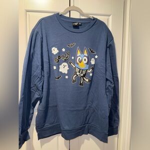 Bluey Halloween “Booey” Sweatshirt - XXL